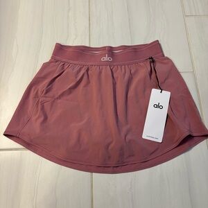 NWT Alo Women’s Pink Match Point Tennis Skirt Size Small